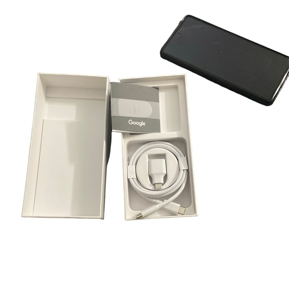 Google Pixel 7 128gb Obsidian Black Complete in Box - Picture 2 of 6